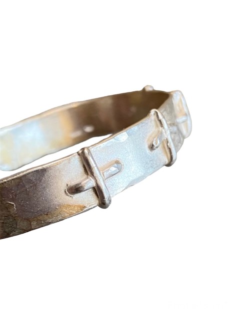 m.a＋-エムエークロス Silver Stitched Cross Bracelet SILVER