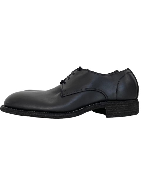 GUIDI-グイディ 992 CLASSIC DERBY SHOES BLACK 2024ss再入荷予定