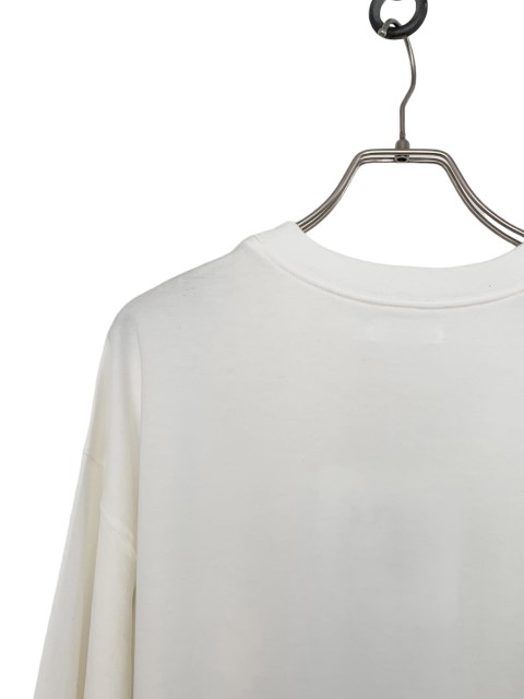 【Dessin de mode - デッサンドモード 】TUCK PULLOVER WHITE