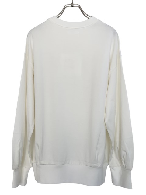 【Dessin de mode - デッサンドモード 】TUCK PULLOVER WHITE